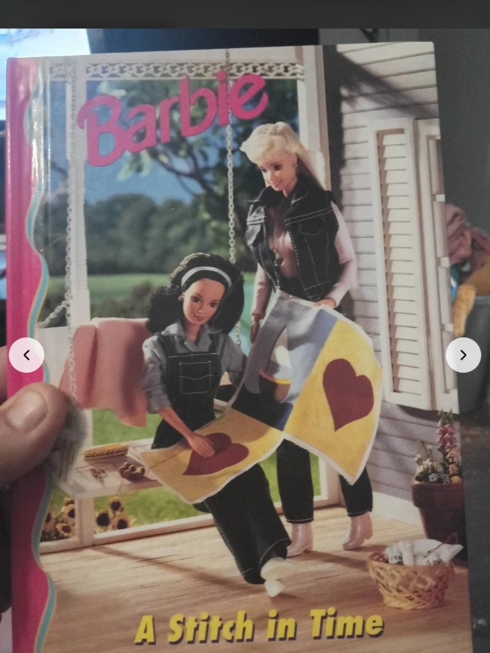 Barbie A Stitch In Time Hardcover Mystery Chapter Book